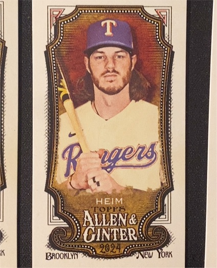 2024 Topps Allen & Ginter #156 Jonah Heim — front