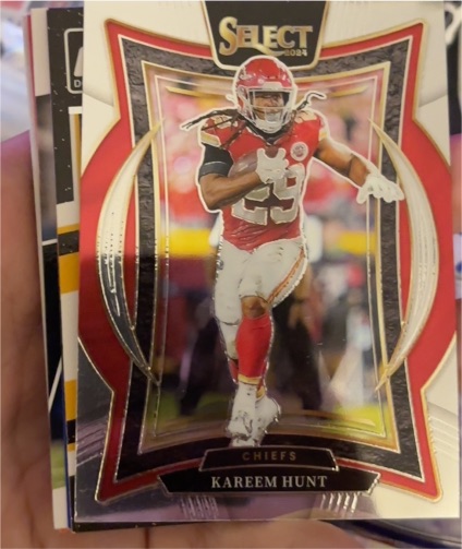 2024 Panini Select #75 Kareem Hunt — front