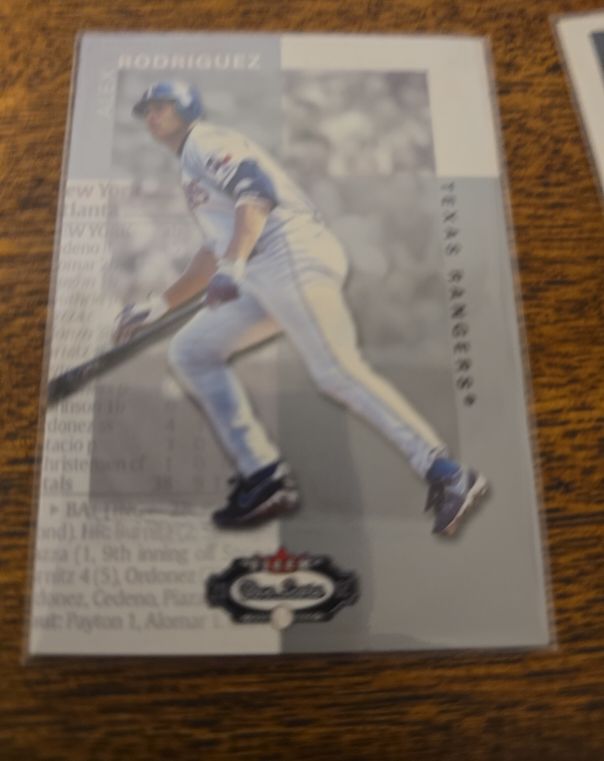 2002 Fleer Box Score #34 Alex Rodriguez — front