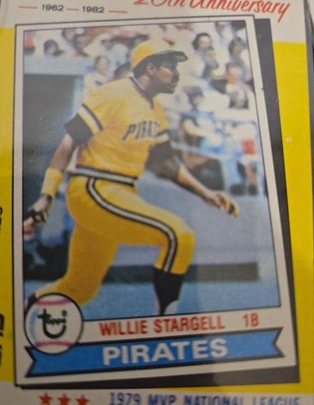 1982 Topps Kmart 20th Anniversary #37 Willie Stargell — front