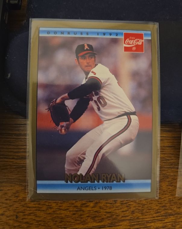 1992 Donruss Coca-Cola #12 Nolan Ryan — front