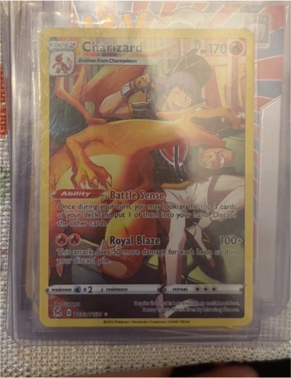 2023 Pokémon TG03/TG30 Charizard Lost Origin Trainer Gallery — front