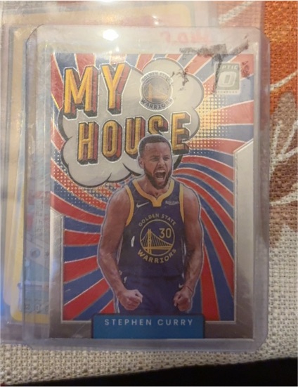 2021-22 Donruss Optic #3 Stephen Curry My House — front