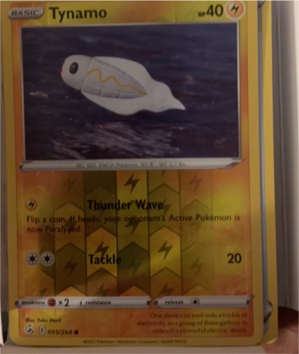 2021 Pokemon TCG Fusion Strike #095 Tynamo — front