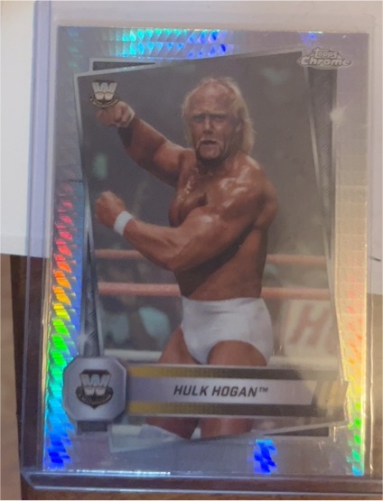 2025 Topps Chrome WWE #12 Hulk Hogan — front