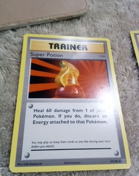 2016 Pokémon XY Evolutions #87 Super Potion — front