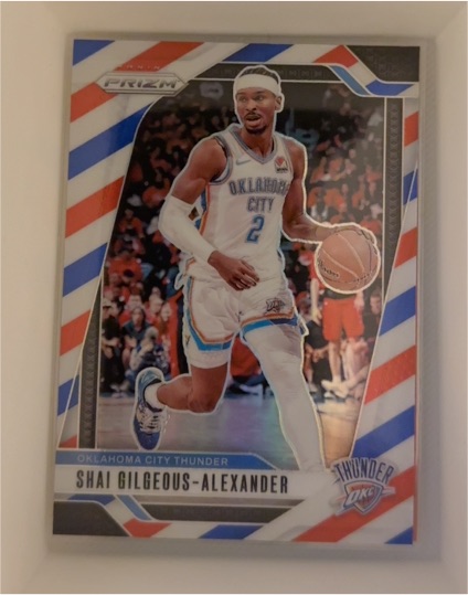 2024-25 Panini Prizm #113 Shai Gilgeous-Alexander — front