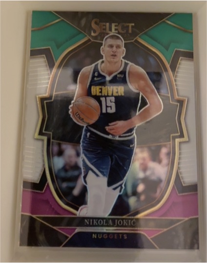 2022-23 Panini Select #1 Nikola Jokic Denver Nuggets — front