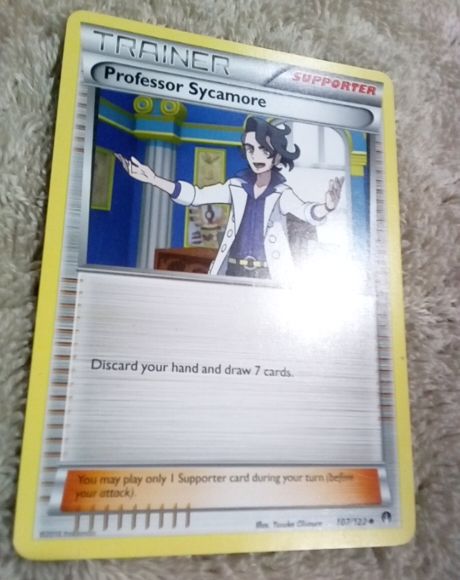 2014 Pokémon XY BREAKpoint #107 Professor Sycamore — front