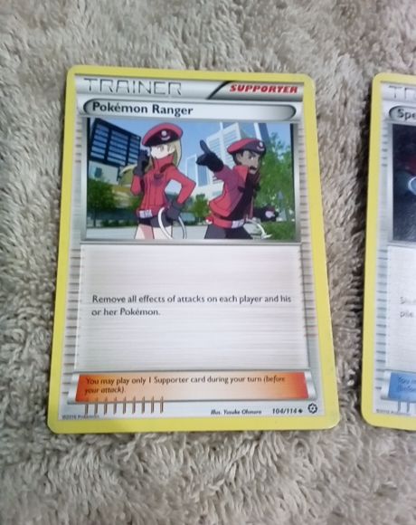 2016 Pokémon Steam Siege #104 Pokémon Ranger — front