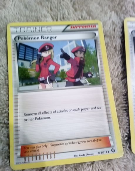 2016 Pokémon Steam Siege #104 Pokemon Ranger — front