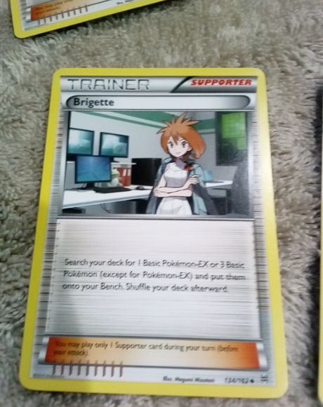 2015 Pokémon BREAKthrough #134 Brigette — front