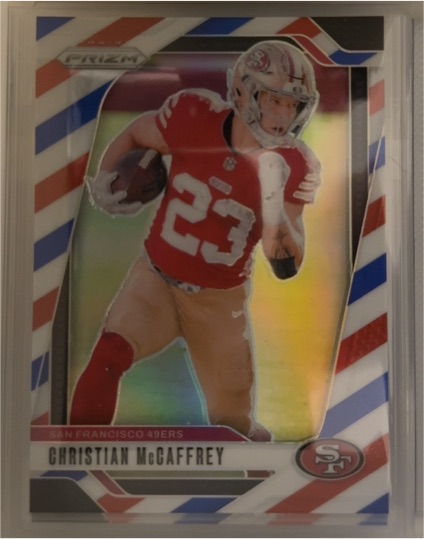 2024 Panini Prizm #250 Christian McCaffrey — front