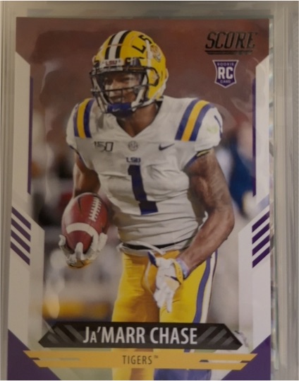 2021 Panini Score #325 Ja'Marr Chase — front