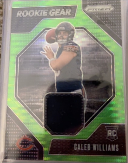 2024 Panini Prizm #RG-CWS Caleb Williams Rookie Gear — front