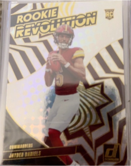 2024 Panini Donruss Rookie Revolution #9 Jayden Daniels — front