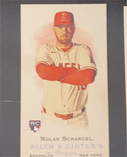 2024 Topps Allen & Ginter #RD-16 Nolan Schanuel Mini Rookie Design Variations — front