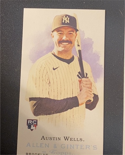 2024 Topps Allen & Ginter Mini #RD-19 Austin Wells — front