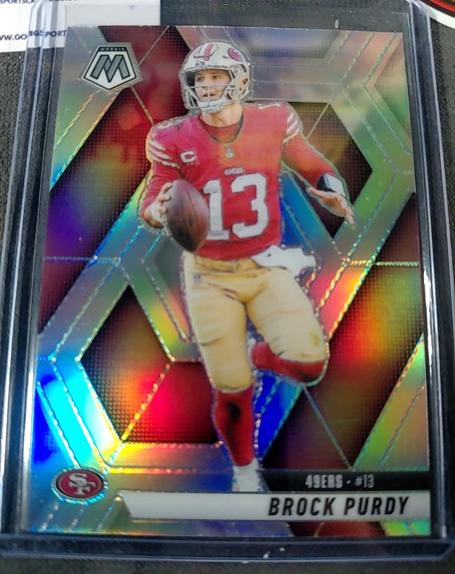 2025 Panini Mosaic #221 Brock Purdy — front