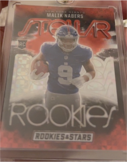 2024 Panini Rookies & Stars #SR-MNS Malik Nabers — front