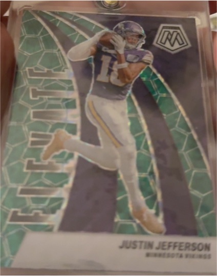2024 Panini Mosaic #12 Justin Jefferson Elevate — front