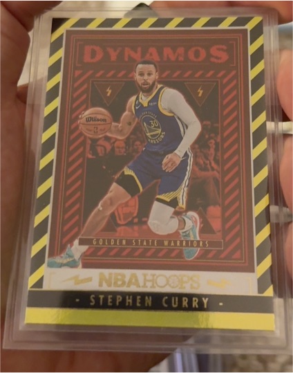 2023-24 Panini NBA Hoops Dynamos #9 Stephen Curry — front
