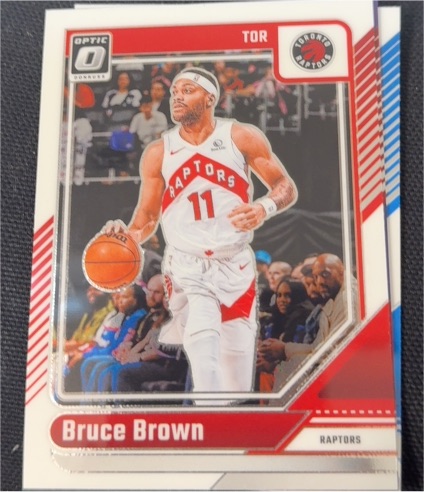 2024-25 Donruss Optic #105 Bruce Brown — front
