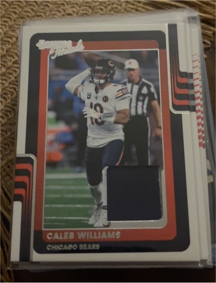 2025 Panini Donruss Threads #DTH-CWS Caleb Williams — front