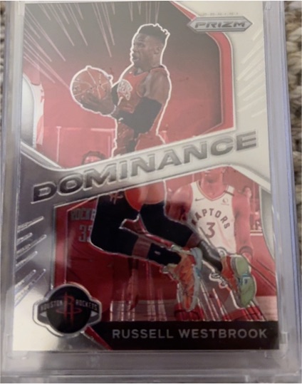 2020-21 Panini Prizm #23 Russell Westbrook Dominance — front