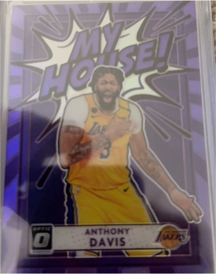 2020-21 Donruss Optic #20 Anthony Davis My House — front