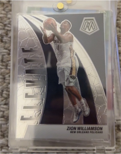 2023-24 Panini Mosaic #8 Zion Williamson Elevate — front
