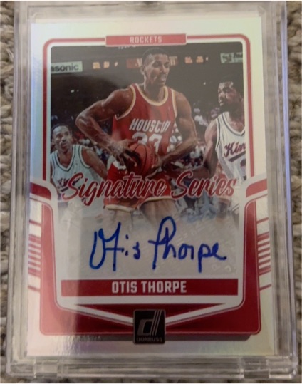 2024-25 Panini Donruss Signature Series #SS-42 Otis Thorpe — front