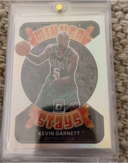 2021-22 Donruss Optic #11 Kevin Garnett Winner Stays — front