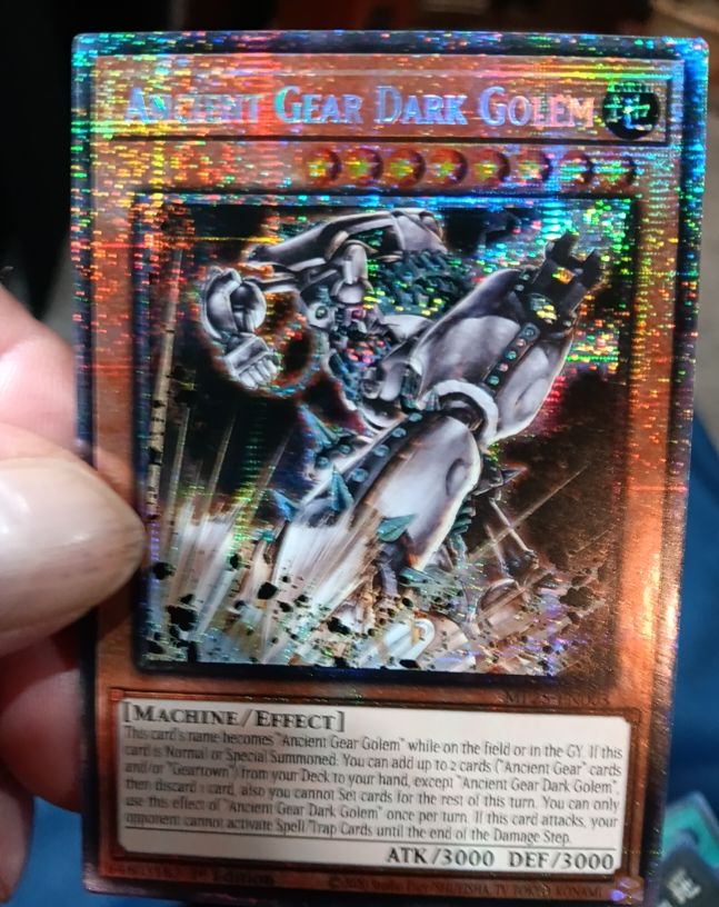 2023 Yu-Gi-Oh! MP25-EN003 Ancient Gear Dark Golem — front