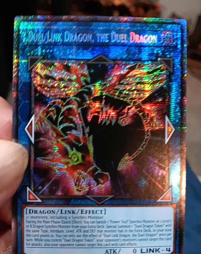 2023 Yu-Gi-Oh! MP25-EN039 Duel Link Dragon, the Duel Dragon — front