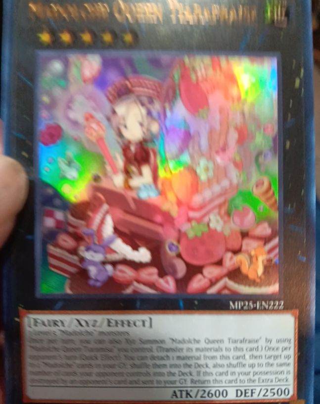 Yu-Gi-Oh! MP25-EN222 Madolche Queen Tiarafraise — front