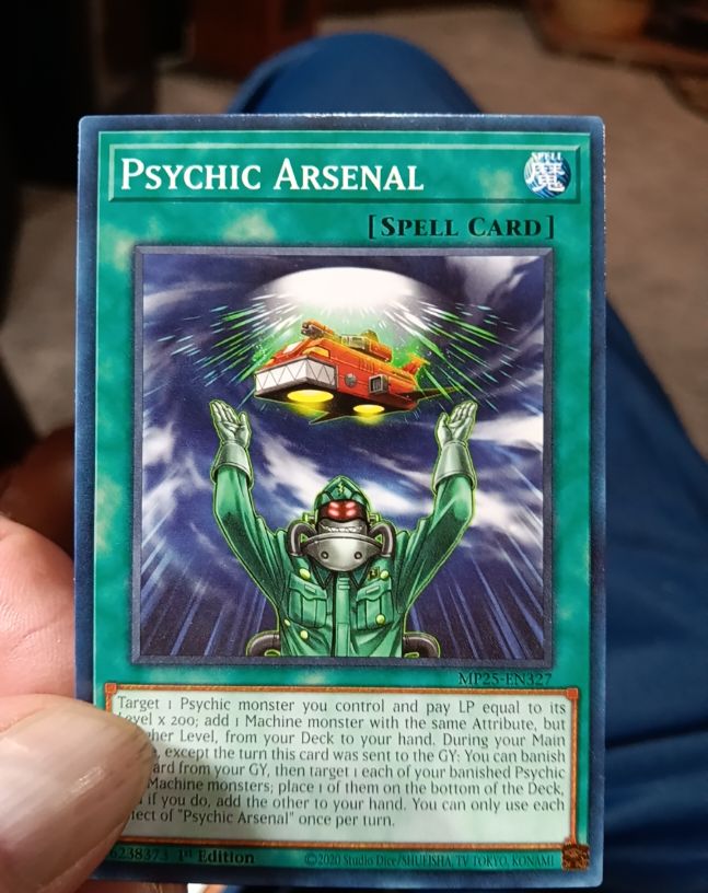 2020 Yu-Gi-Oh! PHNI-EN327 Psychic Arsenal — front