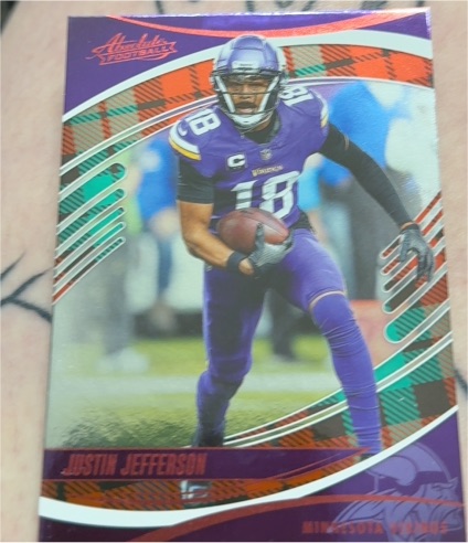 2025 Panini Absolute #5 Justin Jefferson — front