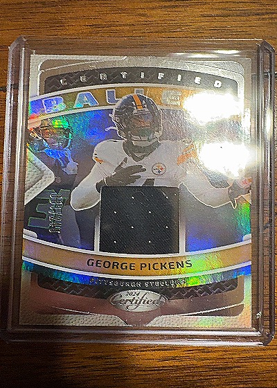 2024 Panini Certified Certified Ballers Mirror #CBM-GPS George Pickens — front