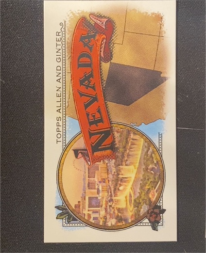 2024 Topps Allen & Ginter 50 States Mini #50S-28 Nevada — front