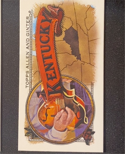 2024 Topps Allen & Ginter 50 States Mini #50S-17 Kentucky — front