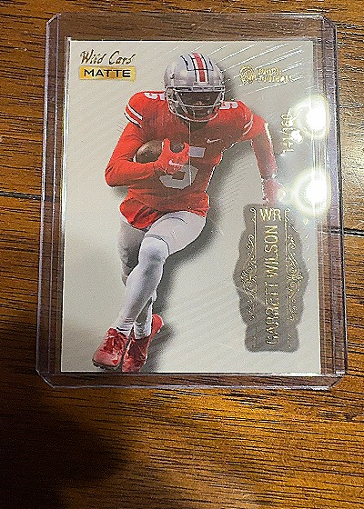 2022 Wild Card Matte #MB-45 Garrett Wilson — front