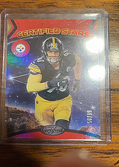 2024 Panini Certified #19 T.J. Watt Certified Stars — front