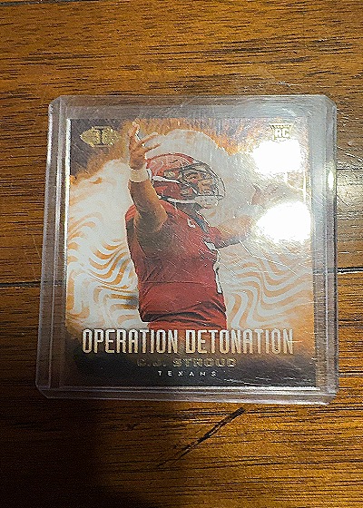2023 Panini Illusions #19 C.J. Stroud Operation Detonation Rookie — front