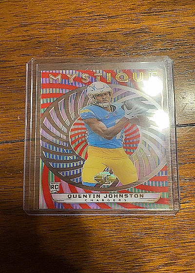 2023 Panini Illusions Mystique #28 Quentin Johnston — front