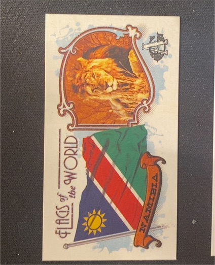 2024 Topps Allen & Ginter Mini #FOTW-12 Namibia Flags of the World — front