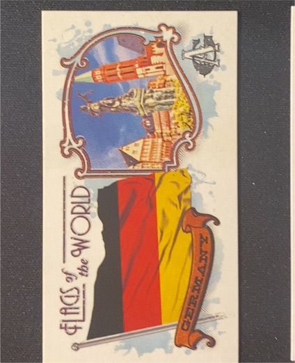 2024 Topps Allen & Ginter Mini Flags of the World #FOTW-12 Germany — front