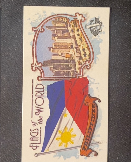 2024 Topps Allen & Ginter Flags of the World Mini #FOTW-46 Philippines — front