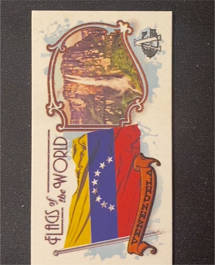 2024 Topps Allen & Ginter Flags of the World Mini #FOTW-29 Venezuela — front