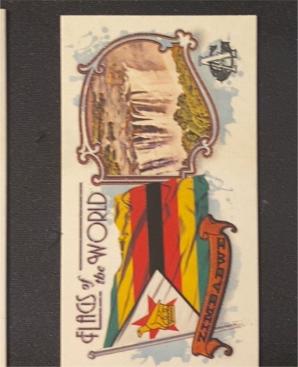 2024 Topps Allen & Ginter Flags of the World Mini #FOTW-17 Eswatini — front